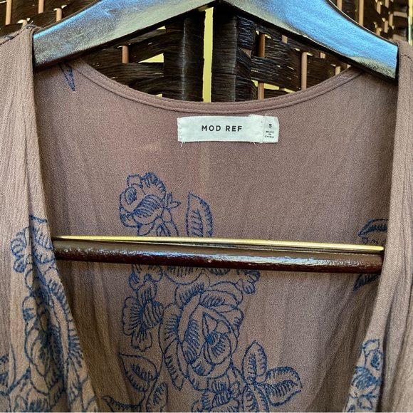 MOD REF Midi Dress, Flutter Sleeves, Size S - Picture 6 of 8